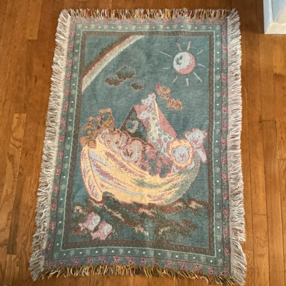 Animal-Themed‎ Woven Wall Tapestry or Blanket